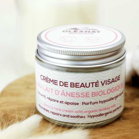 Crème Visage Lait d’Ânesse Oléanat
