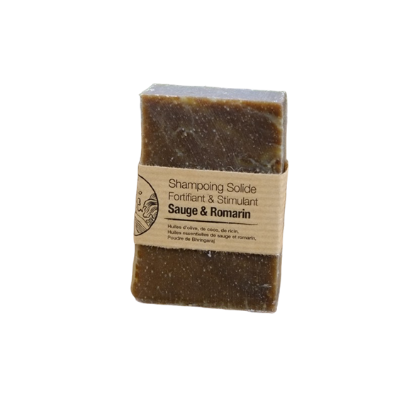 Shampooing Artisanal Sauge et Romarin – Savonnerie de la Buèges